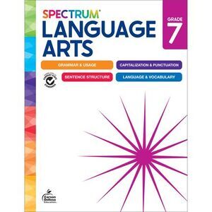 Spectrum Language Arts Workbook, Grade 7 -- Spectrum